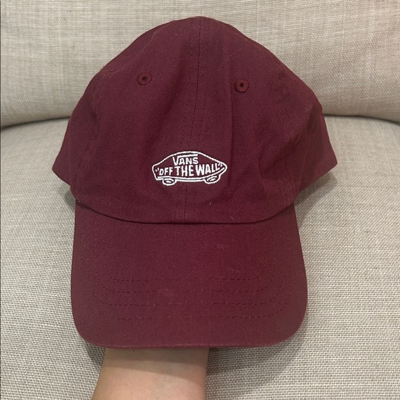 Vans Maroon Baseball Cap - Picture 1 of 2
